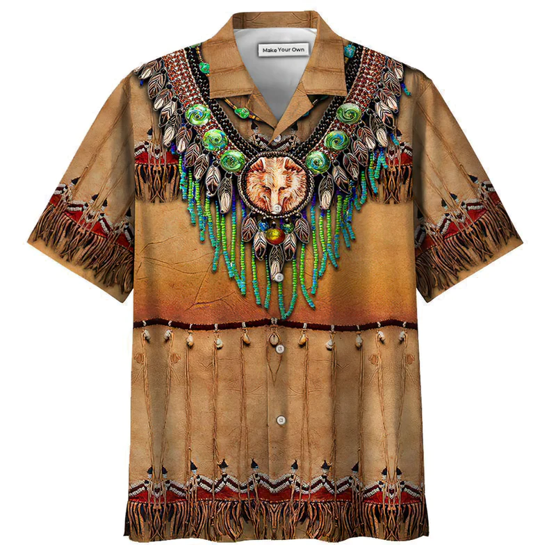 Bohemian Brown Peace Hawaiian Shirt For Poolside Relaxation And Sunny Getaways