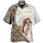 Mandala Shih Tzu Hawaiian Shirt For Tropical Escapes Resort Wear And Outdoor Celebrations