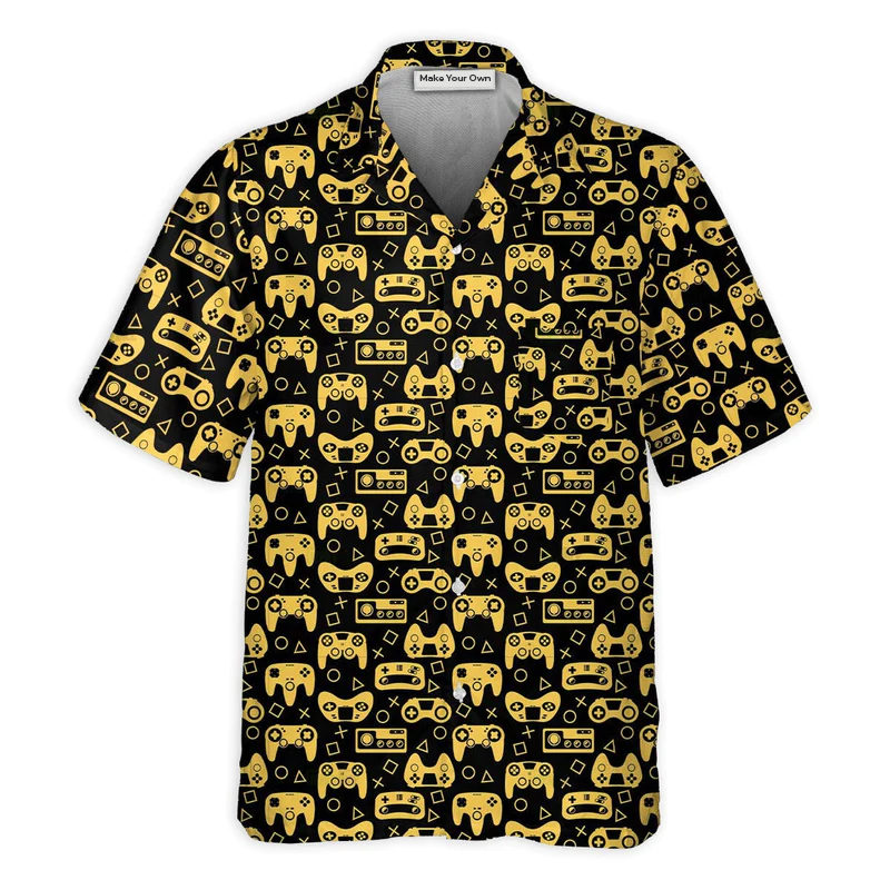 Fantasy Role Controller Hawaiian Shirt Creative Print View For Coastal Travel