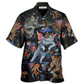 Cat Cupid Goldfish Heaven Hawaiian Shirt For Coastal Adventures And Warm Weather Wear