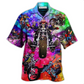Motorcycle Hawaiian Shirt For Coastal Trips Outdoor Events And Relaxed Summer Wear
