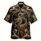Vintage Dragon Hawaiian Shirt For Coastal Adventures And Warm Weather Wear
