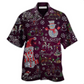 Christmas Snowman Hawaiian Shirt For Resort Getaways Summer Adventures And Casual Gifting