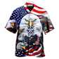 Happy American Proud Day Hawaiian Shirt For Warm Weather Adventures And Everyday Comfort