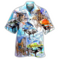 Music Notes Hawaiian Shirt For Resort Holidays Beach Travel And Relaxed Casual Fashion