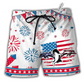 Independence Day Dolphin Beach Shorts For Resort Getaways And Travel Ready Comfort