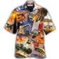 Combat Aircraft Independence Day Hawaiian Shirt For Vacation Days And Relaxed Coastal Outings