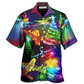 Happy Combat Aircraft Christmas Everything Hawaiian Shirt Pattern Detail For Vacation Travel And Daily Wear