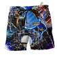 Drum Beach Shorts For Holiday Cruises And Comfortable Daily Use