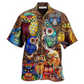 Owl Full Hawaiian Shirt For Vacation Days And Relaxed Coastal Outings