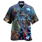 Skull Playing Rock Party Music Hawaiian Shirt For Poolside Relaxation And Sunny Getaways