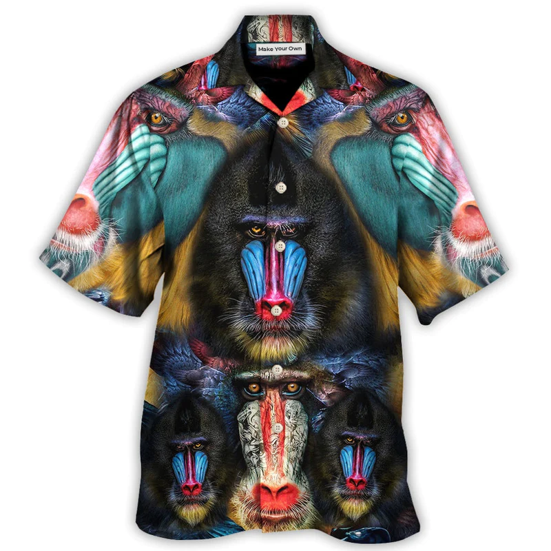 Gorilla Hawaiian Shirt For Coastal Adventures Summer Events And Everyday Comfort