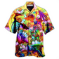 Rainbow Pride And Fantasy Dragon Hawaiian Shirt For Resort Holidays Beach Travel And Relaxed Casual Fashion