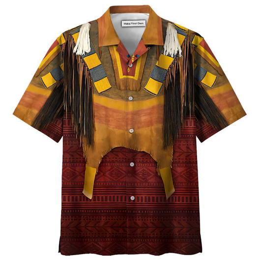Bohemian Yellow Peace Hawaiian Shirt For Warm Weather Adventures And Everyday Comfort