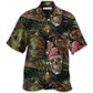 Skull And Space Explorer Hawaiian Shirt For Coastal Vacations Warm Weather Events And Daily Style