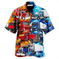 Truck Trucking Driver Hot Hawaiian Shirt For Summer Vacation And Beach Travel