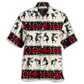 Bohemian Peace Hawaiian Shirt For Beach Parties And Weekend Getaways