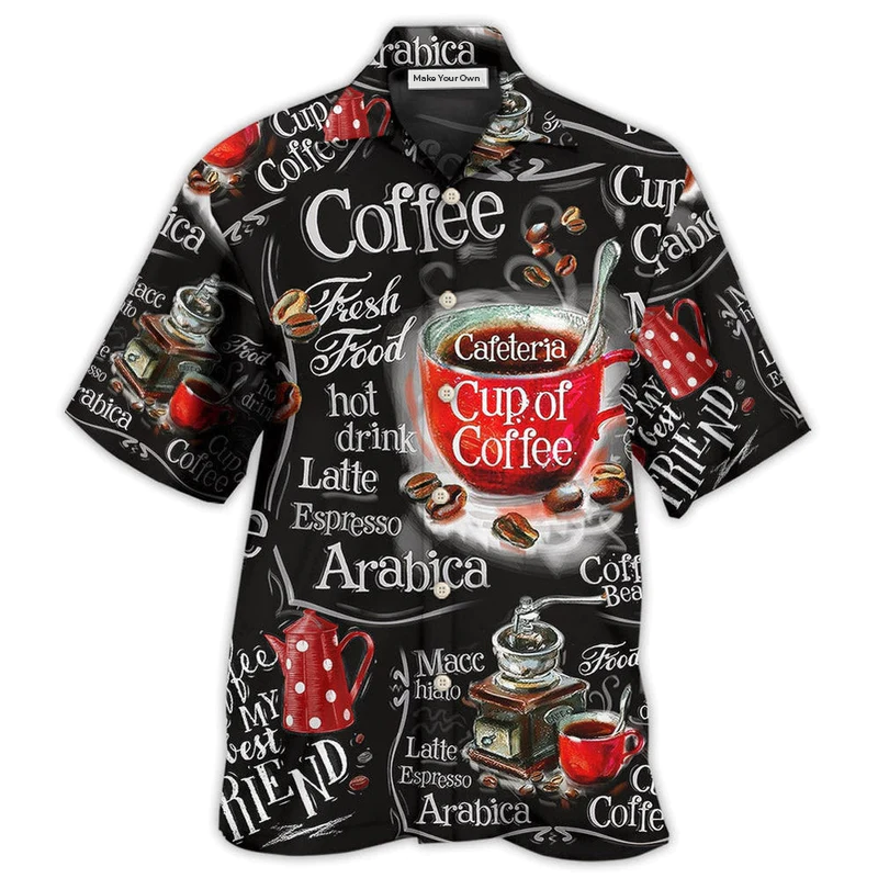 Coffee Everything Hawaiian Shirt For Vacation Days And Relaxed Coastal Outings