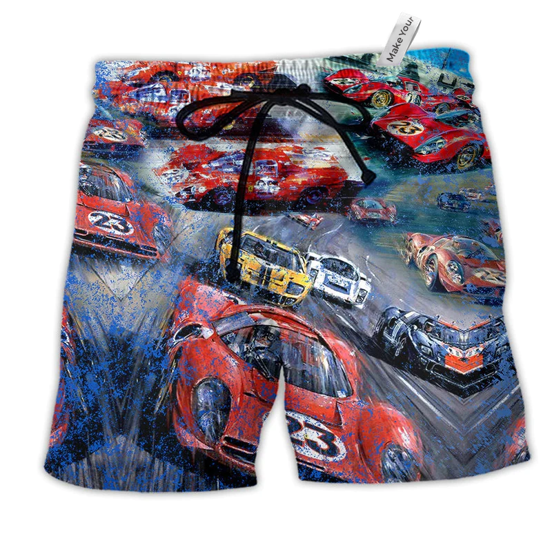 Motorsport Racing You Win Some You Lose Some You Beach Shorts For Road Trips And Summer Travel