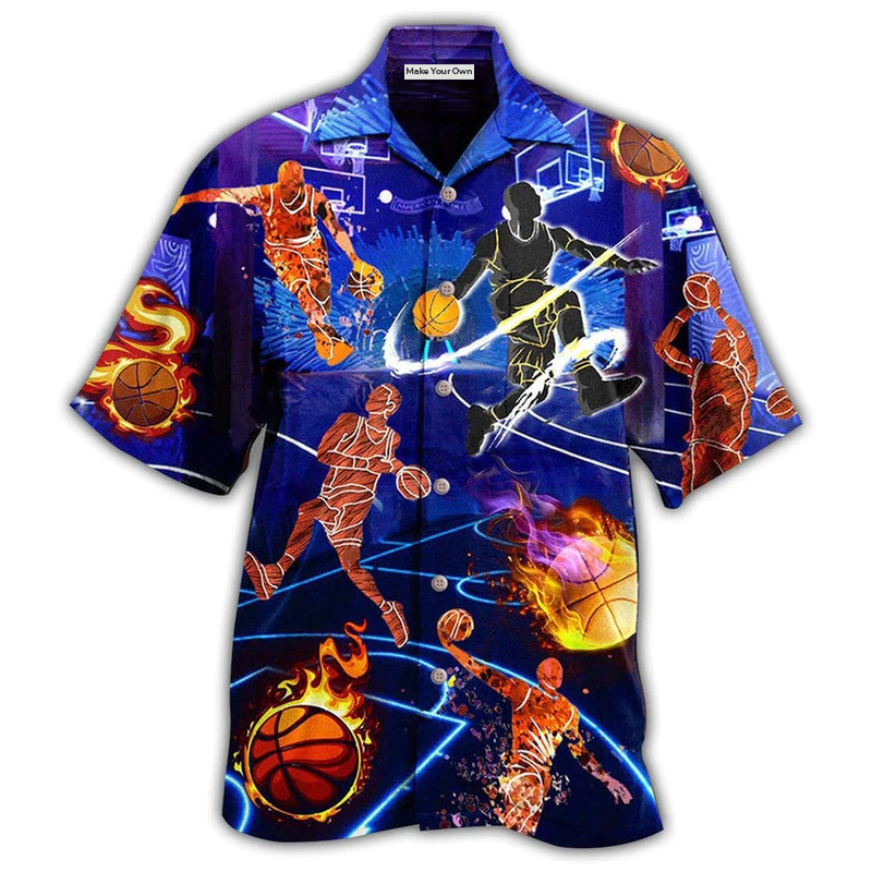 Basketball Hawaiian Shirt For Beach Days Resort Trips And Relaxed Everyday Style