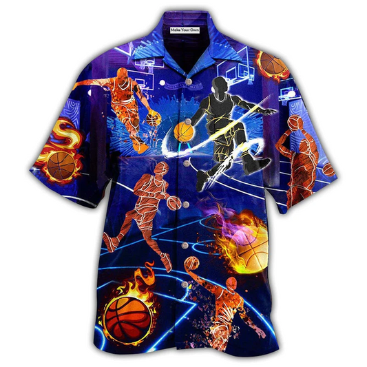Basketball Hawaiian Shirt For Beach Days Resort Trips And Relaxed Everyday Style