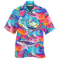 Colorful Whale Hawaiian Shirt For Warm Weather Adventures Parties And Daily Comfort