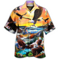 Eagle Spirit American Hawaiian Shirt For Summer Vacation And Beach Travel