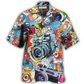 Camera Cameras Hawaiian Shirt Artwork View For Weekend Travel And Beach Style