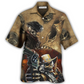 Skull Grumpy Old Man Hawaiian Shirt For Beach Parties And Weekend Getaways