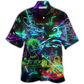 DJ Music Hawaiian Shirt For Resort Travel Summer Outings And Casual Gatherings