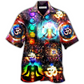 Yoga Hawaiian Shirt Design View For Casual Summer Styling