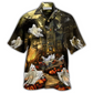 Halloween Night Ghost Hawaiian Shirt Artwork Detail For Tropical Trips And Casual Outings