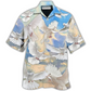 Blue Dove Hawaiian Shirt For Tropical Travel Beach Gatherings And Comfortable Wear