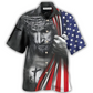 Faith American Nation Hawaiian Shirt Artwork Detail For Resort Trips And Outdoor Activities