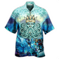 Ocean Set Hawaiian Shirt Artwork View For Coastal Escapes And Resort Style