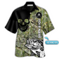 Skull Fishing Personalized Hawaiian Shirt Design View For Resort Travel And Thoughtful Gifting