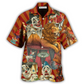 Playful Clown And Lion Hawaiian Shirt For Tropical Getaways Outdoor Fun And Everyday Wear