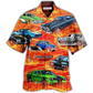 Car Fire Hawaiian Shirt For Vacation Days And Relaxed Coastal Outings