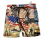 America Independence Day We The People Hawaiian Beach Shorts For Coastal Travel And Celebrations