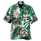 Tropical Miniature Schnauzer Hawaiian Shirt For Coastal Adventures Summer Events And Everyday Comfort