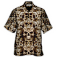 Dark Skull Inside Everyone Hawaiian Shirt Pattern View For Relaxed Warm Weather Outfits