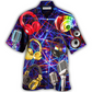 Music Melody Hawaiian Shirt Artwork Detail For Resort Trips And Outdoor Activities