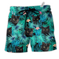 Cat Black Cat Beach Shorts For Casual Day Trips And Bright Seasonal Outfits
