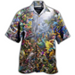 Bird Heaven Amazing Garden Hawaiian Shirt For Summer Events And Casual Outdoor Wear