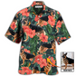Tropical German Shepherd Custom Photo Hawaiian Shirt For Summer Events And Casual Outdoor Wear