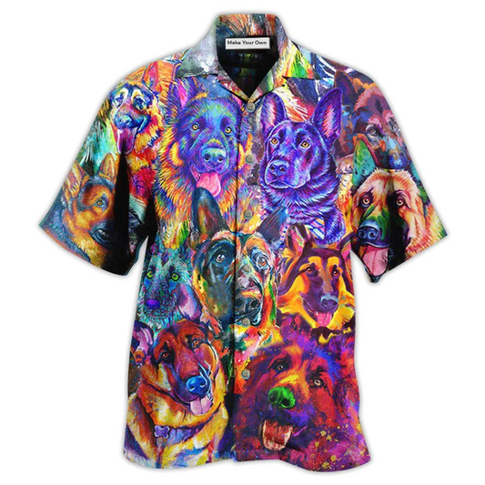 Dog German Shepherd That's Boy Hawaiian Shirt For Summer Events And Casual Outdoor Wear