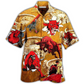 Bull Hawaiian Shirt For Island Holidays Summer Parties And Casual Outdoor Wear