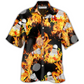 Badminton Fire Hawaiian Shirt Pattern View For Relaxed Warm Weather Outfits