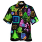 Neon Wine Tequila Christmas Drinking Hawaiian Shirt For Beach Parties And Weekend Getaways