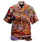 Christmas Santa Happiness Hawaiian Shirt Artwork Detail For Resort Trips And Outdoor Activities